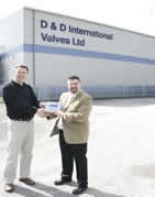 D&D International: 
Jeremy Tattersall and Rob Bartlett outside D&Ds impressive new facility at Bury St Edmunds.